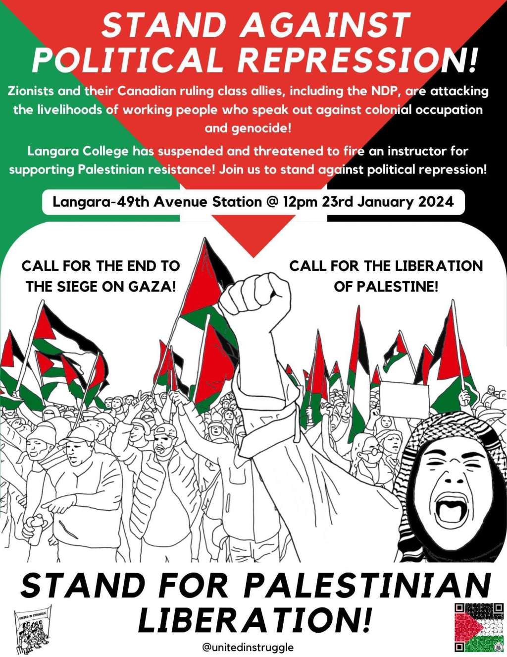 Stand for Palestinian&nbsp;Liberation!